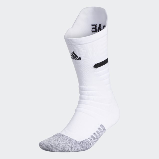 Calcetines De Fútbol Acolchados Adidas Adizero Blanco