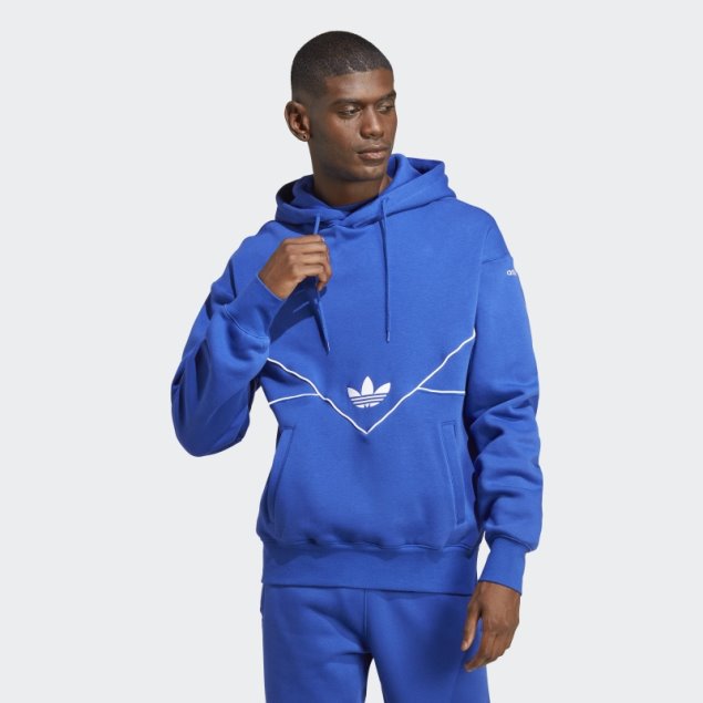 Adidas Adicolor Sudadera Con Capucha De Archivo De Temporada Azul