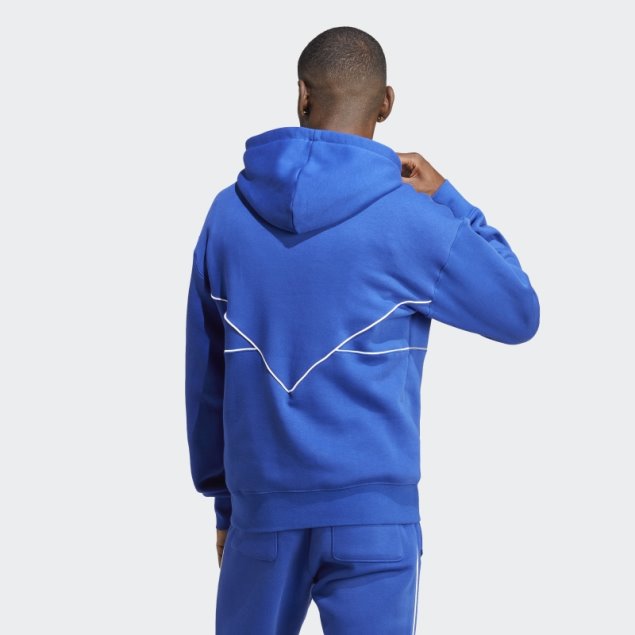 Adidas Adicolor Sudadera Con Capucha De Archivo De Temporada Azul