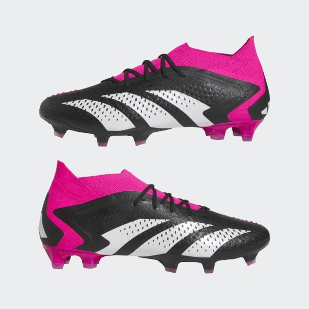 Rosa Adidas Predator Precision.1 Tacos De Fútbol Para Terreno Firme
