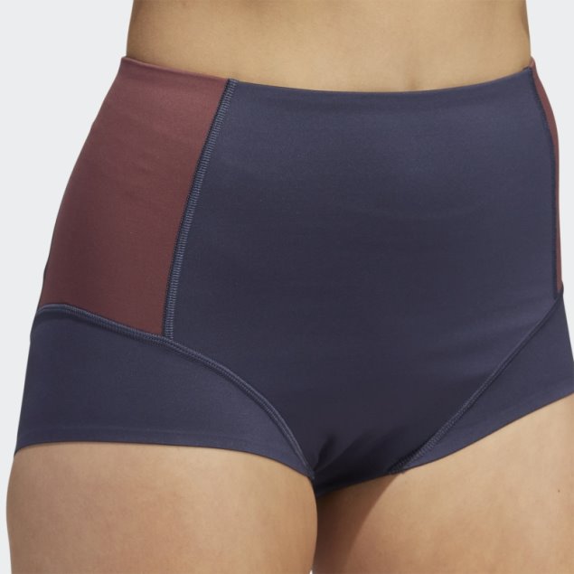 Pantalones Cortos De Yoga Adidas Azul Marino