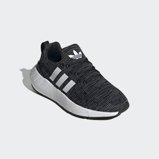 Elegante Gris Adidas Swift Run 22 Zapatos