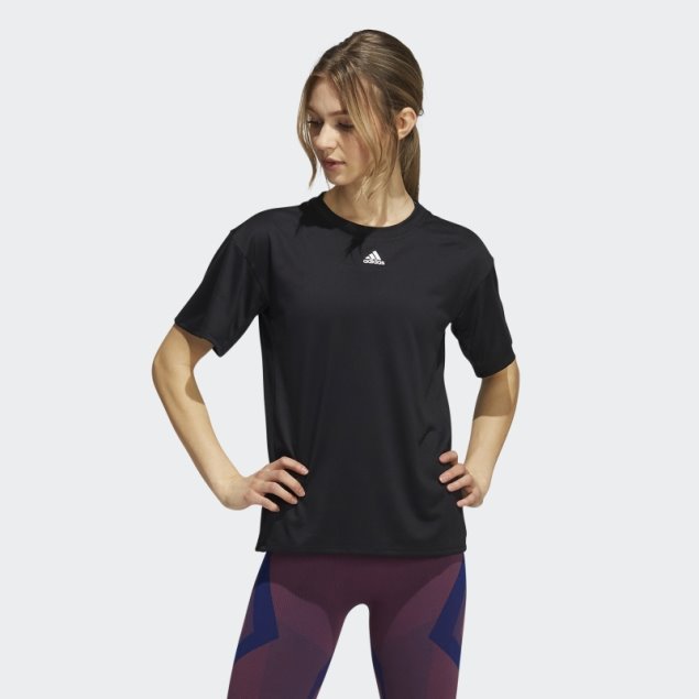 Camiseta De Entrenamiento 3 Bandas Aeroready Negro Adidas