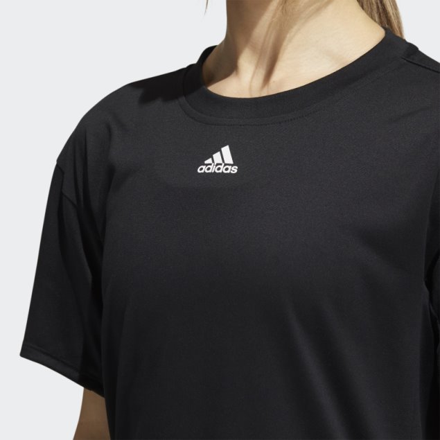 Camiseta De Entrenamiento 3 Bandas Aeroready Negro Adidas