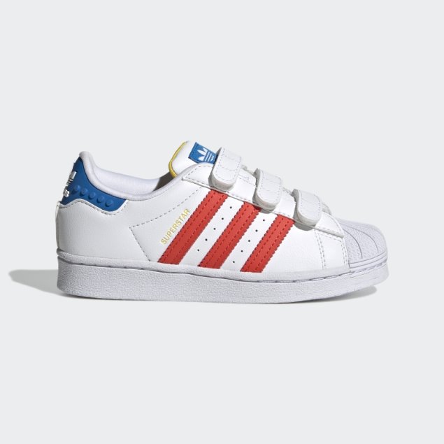 Zapatillas Adidas Superstar X Lego Blancas