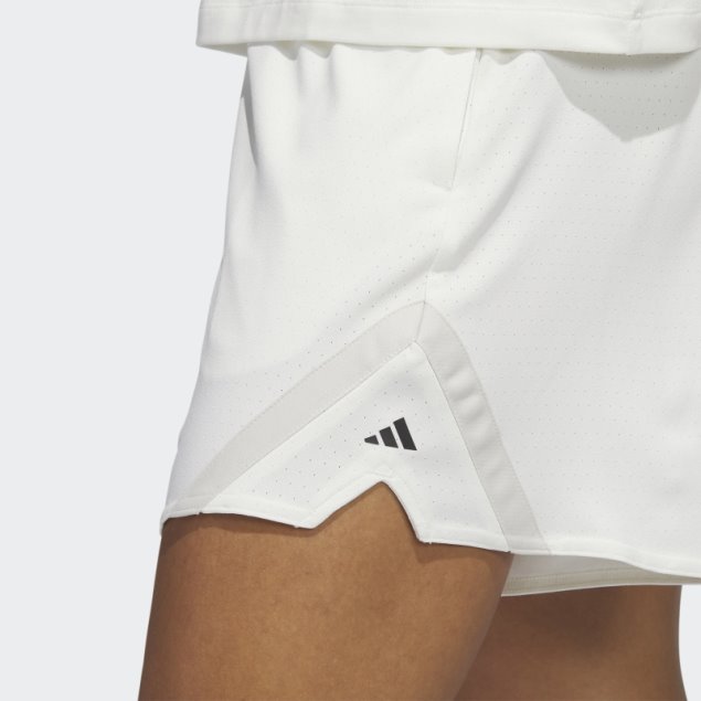 Pantalón Corto De Baloncesto Adidas Select Blanco
