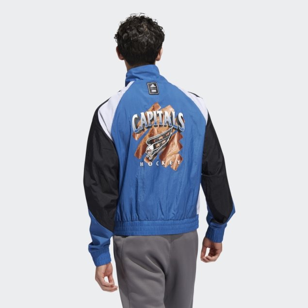 Adidas Capitals Reverse Chaqueta Retro Azul