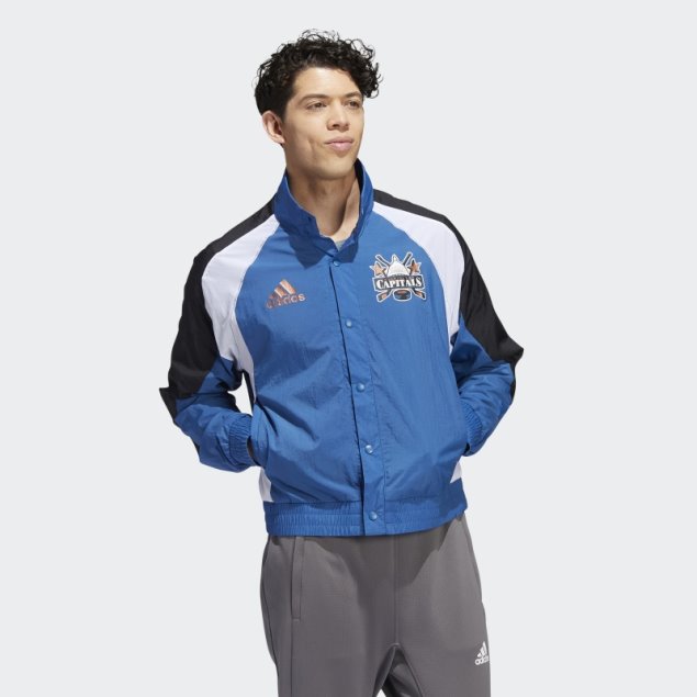 Adidas Capitals Reverse Chaqueta Retro Azul