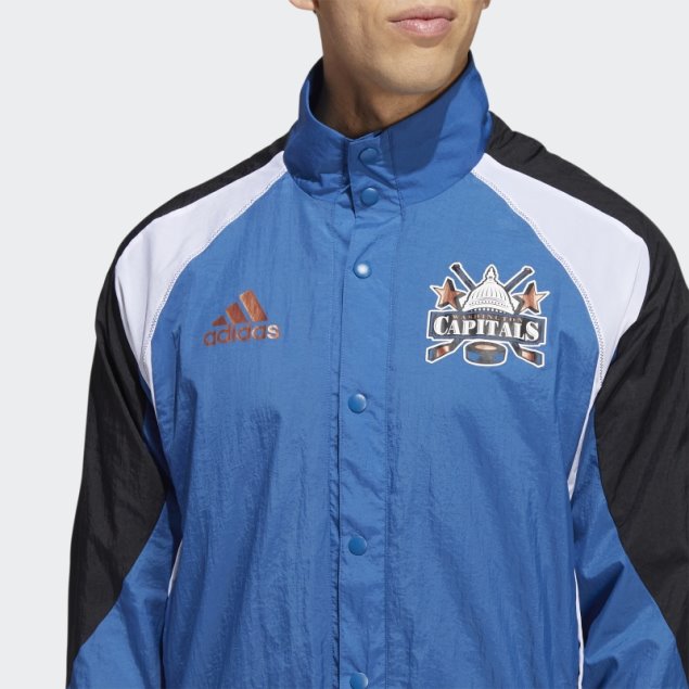 Adidas Capitals Reverse Chaqueta Retro Azul