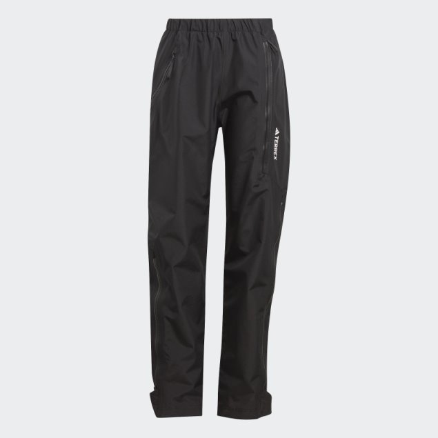 Pantalón De Chándal Negro Adidas Terrex Gore-tex Paclite Rain