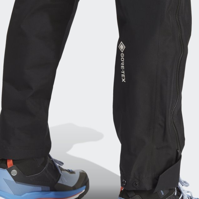 Pantalón De Chándal Negro Adidas Terrex Gore-tex Paclite Rain