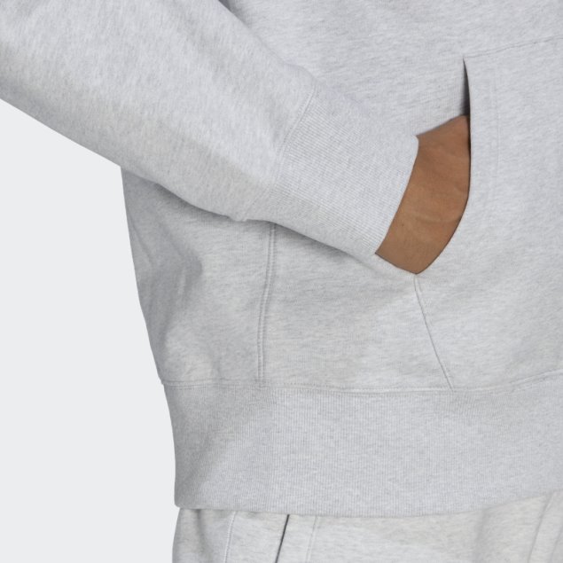 Adicolor Contempo Sudadera Con Capucha Adidas Gris Claro Jaspeado