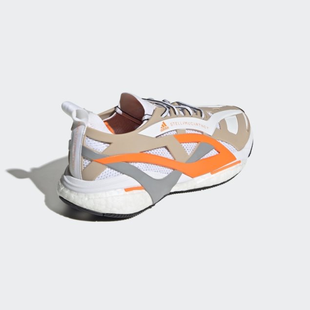 Adidas By Stella Mccartney Solarglide Zapatos Para Correr Ceniza Caliente Perla