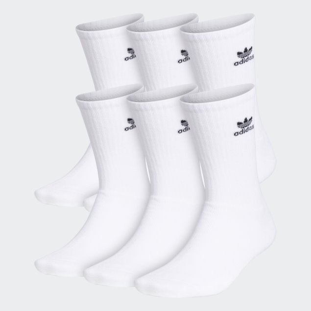Calcetines Blancos Trefoil 6 Pares Adidas