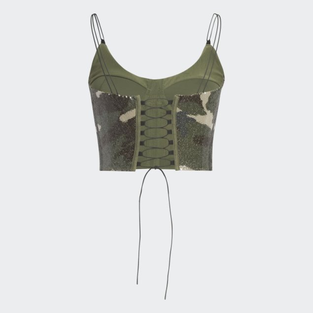 Camiseta Adidas Aop Camo Con Lentejuelas