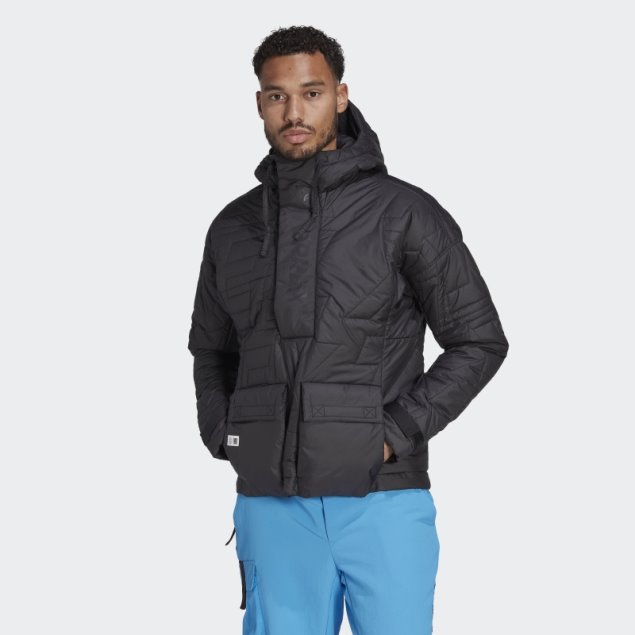Adidas Terrex Made To Be Remade Padded Anorak Negro Elegante