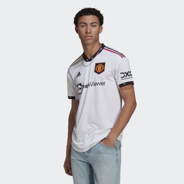 Camiseta Manchester United Primera Equipacion 22/23 Autentico Blanco Adidas