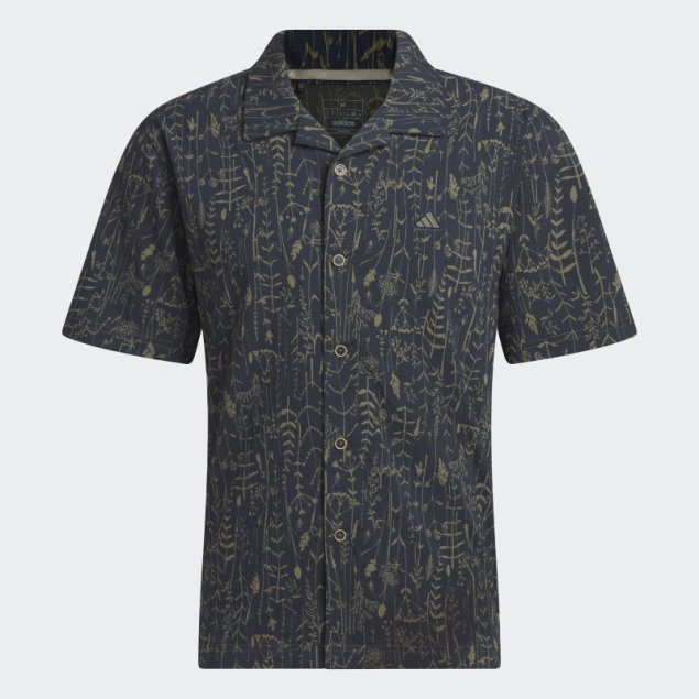 Adidas Camiseta De Golf Go-to Camp Azul Marino