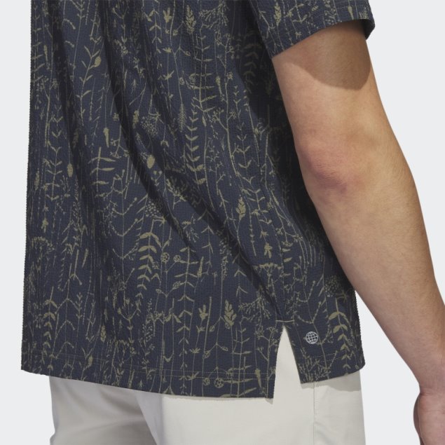 Adidas Camiseta De Golf Go-to Camp Azul Marino