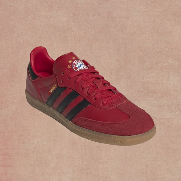 Adidas Samba Fc Bayern Zapatos Rojo