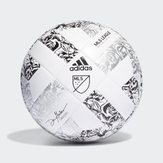 Adidas Mls League Nfhs Balón Plata