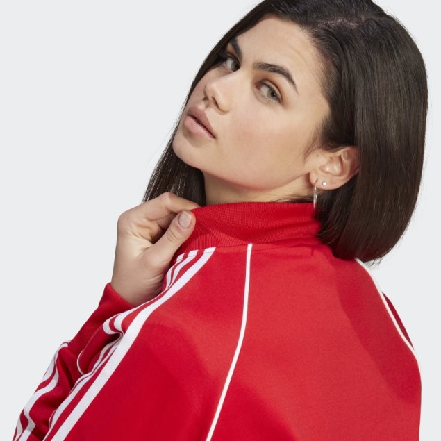 Sudadera Adidas Classics Adicolor Escarlata