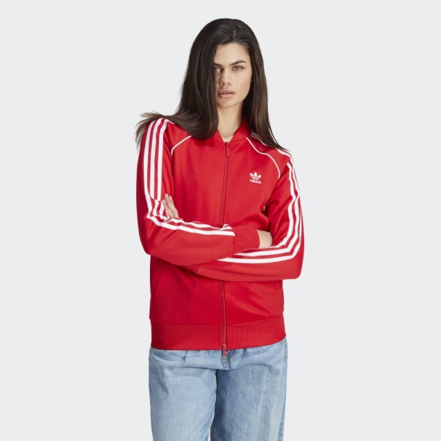 Chaqueta Adidas Classics Sst Adidas Escarlata