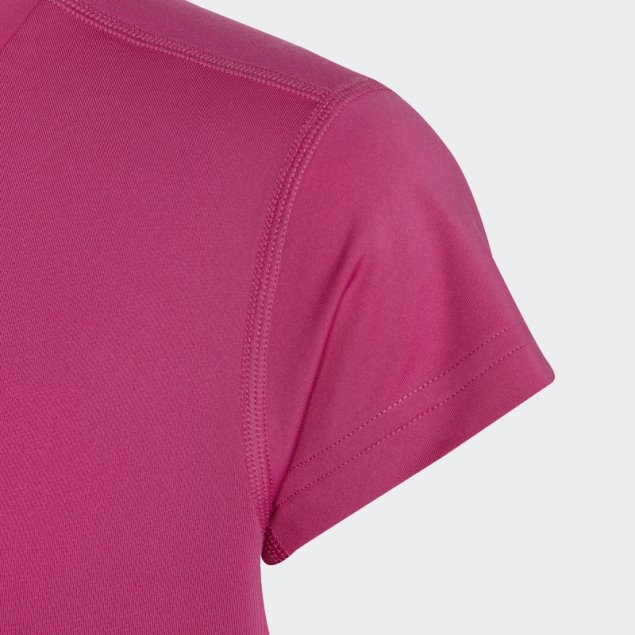 Camiseta Aeroready 3 Rayas Adidas Fucsia