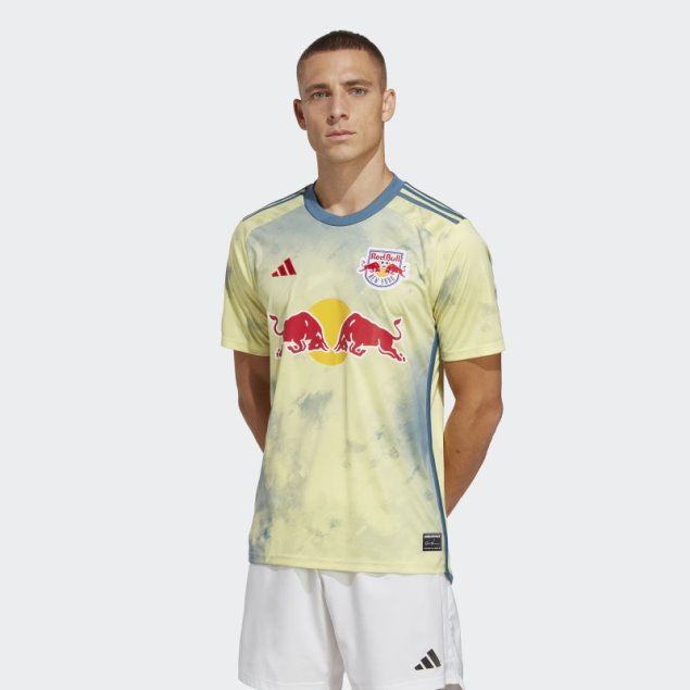 Camiseta New York Red Bulls 23/24 Primera Equipación Perla Citrino Adidas