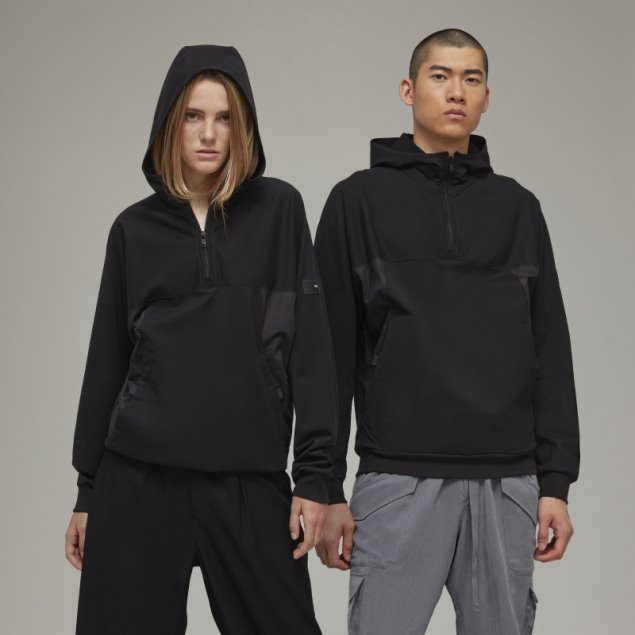 Y-3 Sudadera Con Capucha Y Cremallera De Rizo Elástico Adidas