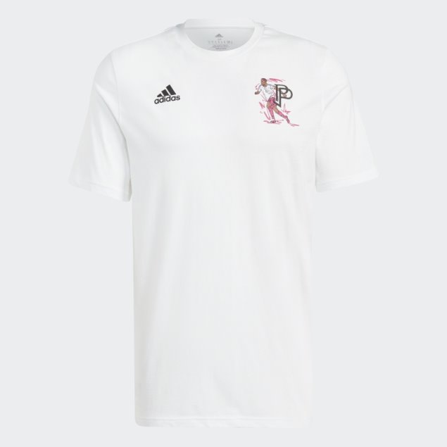 Pogba Icono Gráfico Camiseta Adidas Blanco