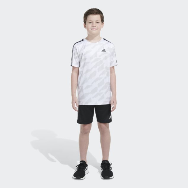 Allover Print Xpress Camiseta Blanco Adidas
