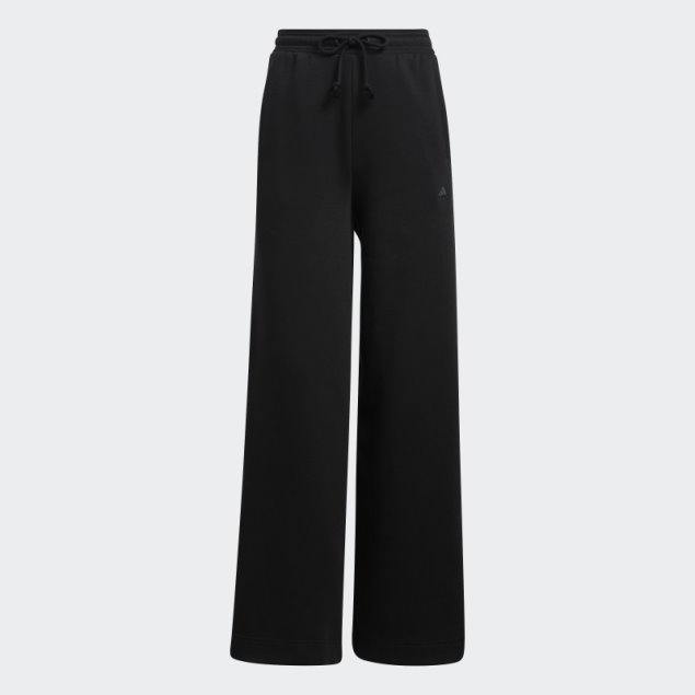 Adidas All Szn Fleece Pantalon Ancho Negro