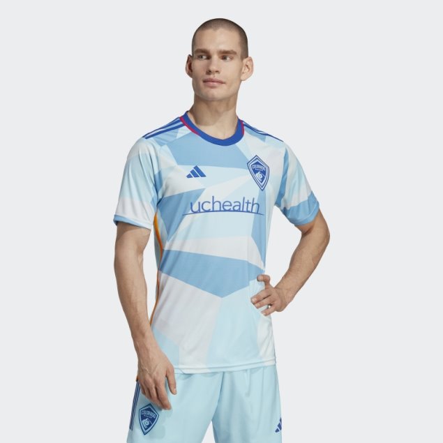 Camiseta Colorado Rapids Segunda 23/24 Adidas Azul