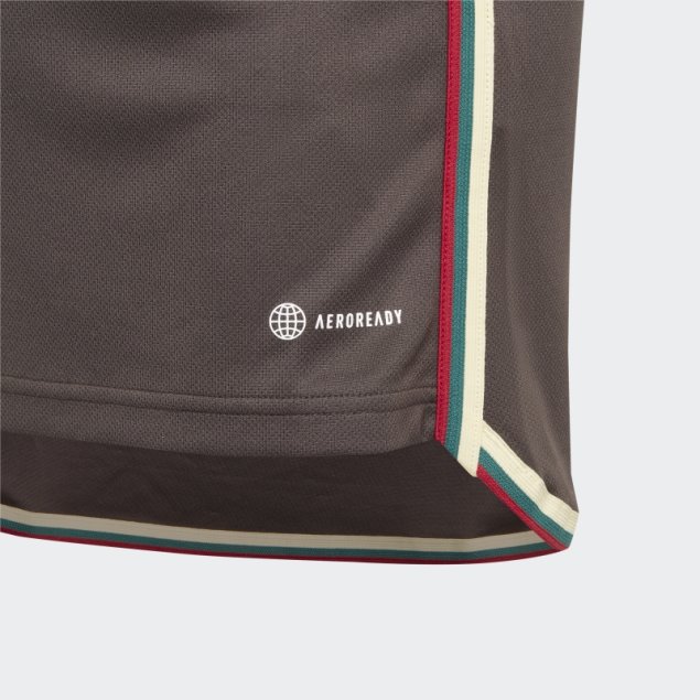 Camiseta Jamaica 23 Segunda Equipación Marrón Noche Adidas