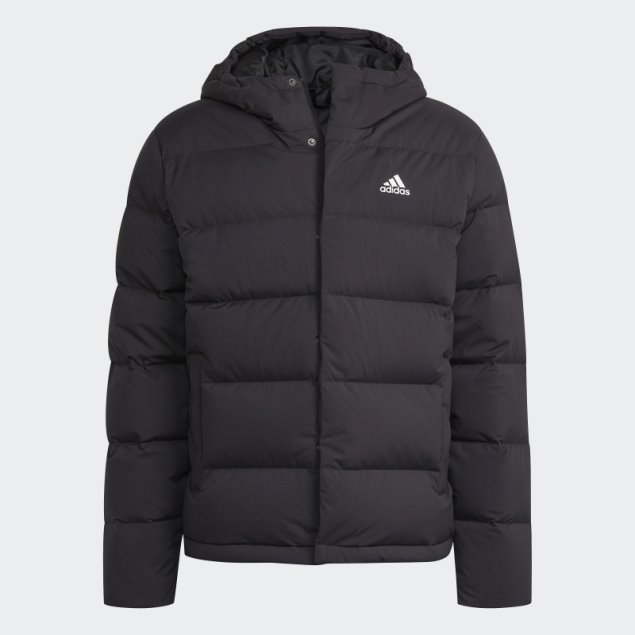 Chaqueta Con Capucha Helionic Negro Adidas