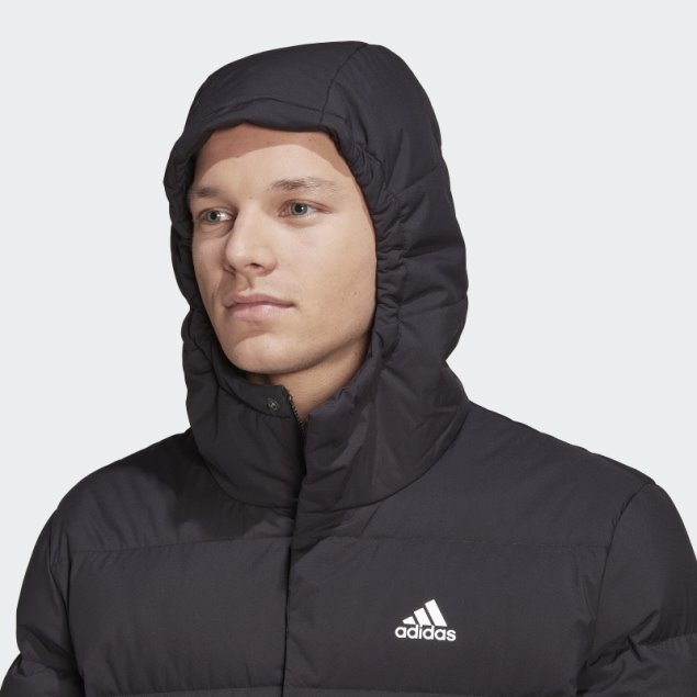 Chaqueta Con Capucha Helionic Negro Adidas