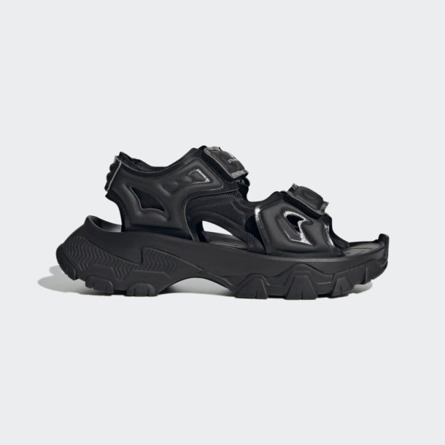 Negro Adidas By Stella Mccartney Hika Sandalias Al Aire Libre Moda