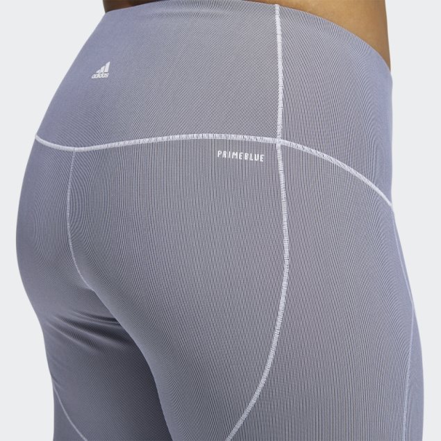 Negro Adidas Yoga Primeblue 7/8 Mallas (talla Grande)