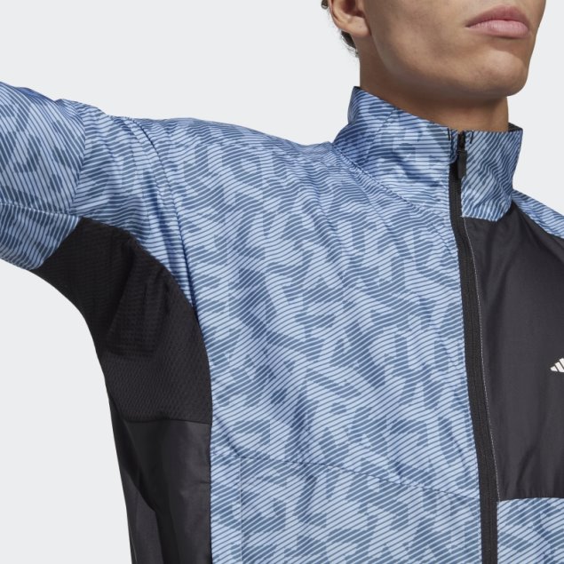 Cortavientos Terrex Trail Running Azul Amanecer Adidas