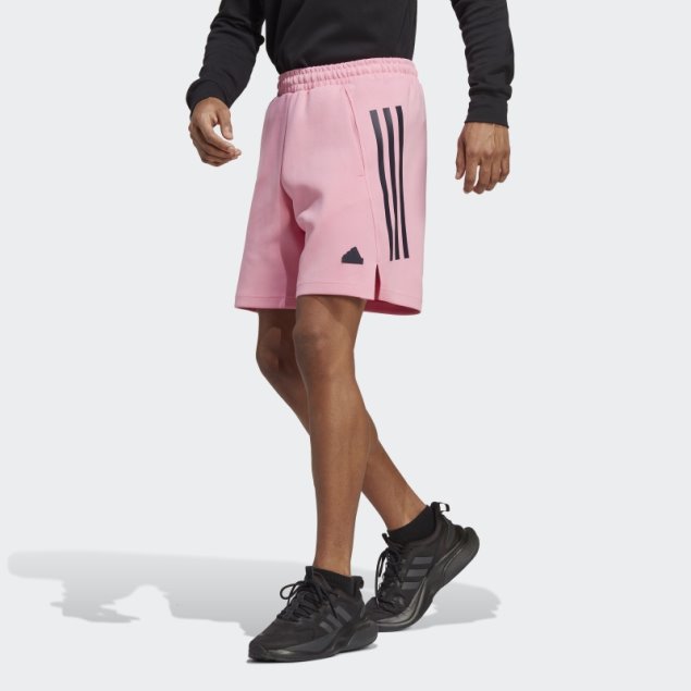 Pantalones Cortos De 3 Rayas Future Icons Adidas Rosa