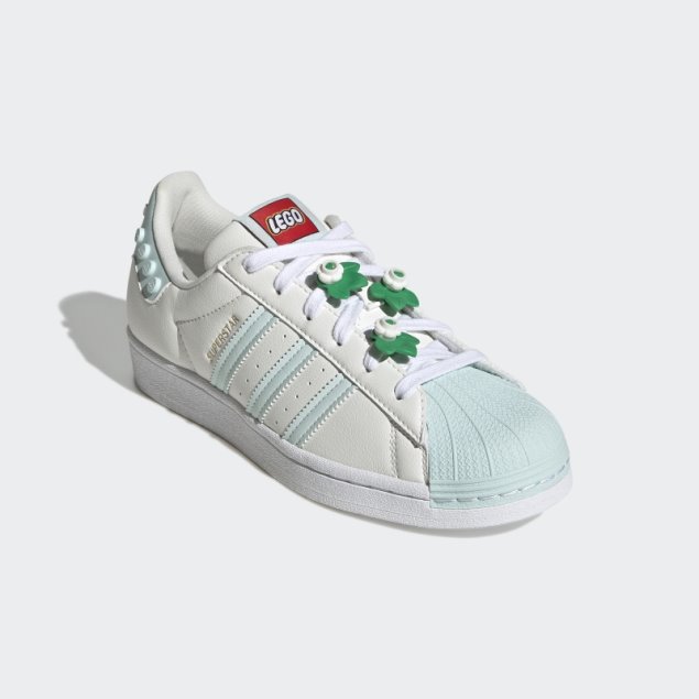 Adidas Superstar X Lego Blanco Zapatos Caliente