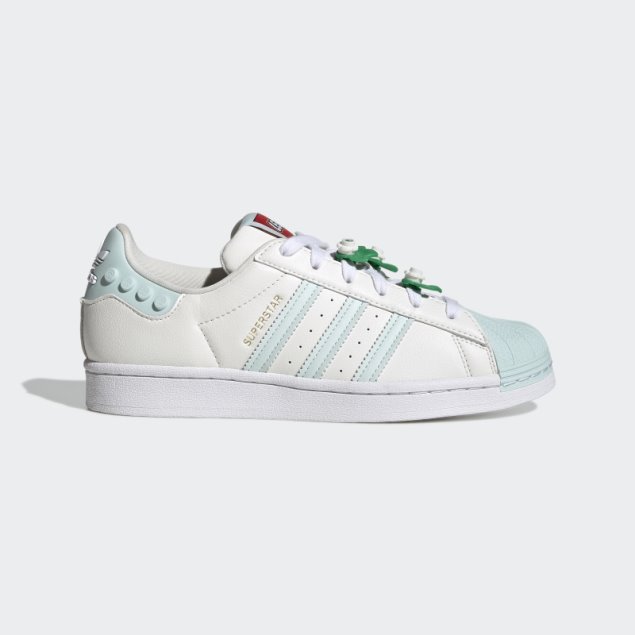 Zapatillas Adidas Superstar X Lego Blancas