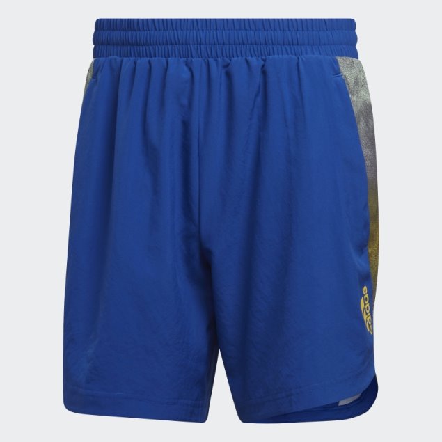 Shorts De Entrenamiento Con Gráfico Hiit Aeroready Azul Real Diseñados Para El Movimiento Adidas
