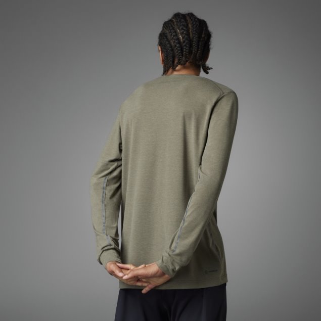 Camiseta De Manga Larga De Yoga Branch Authentic Balance Adidas