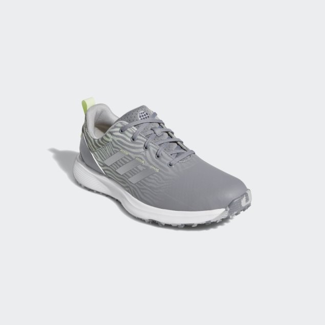 Zapatos De Golf Mujer Adidas S2g Sin Clavos Gris