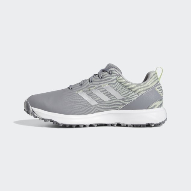 Zapatos De Golf Mujer Adidas S2g Sin Clavos Gris