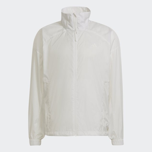 Chaqueta Cortavientos Adidas Blanca