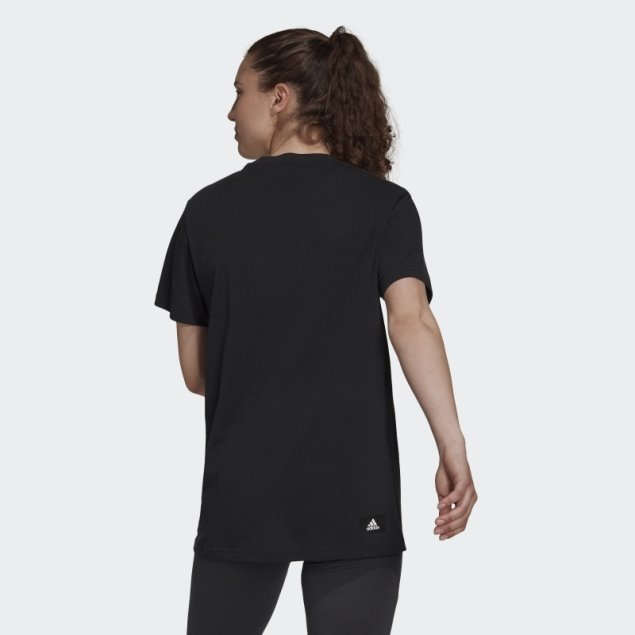 Camiseta Adidas Future Icons Logo Graphic Negra