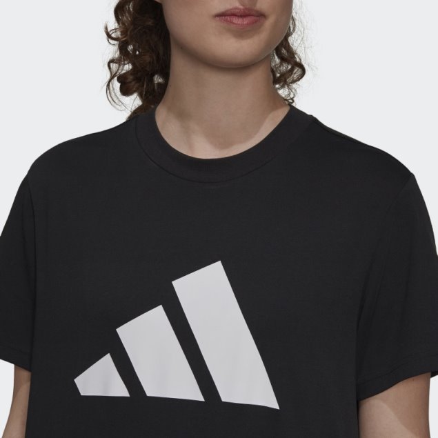 Camiseta Adidas Future Icons Logo Graphic Negra